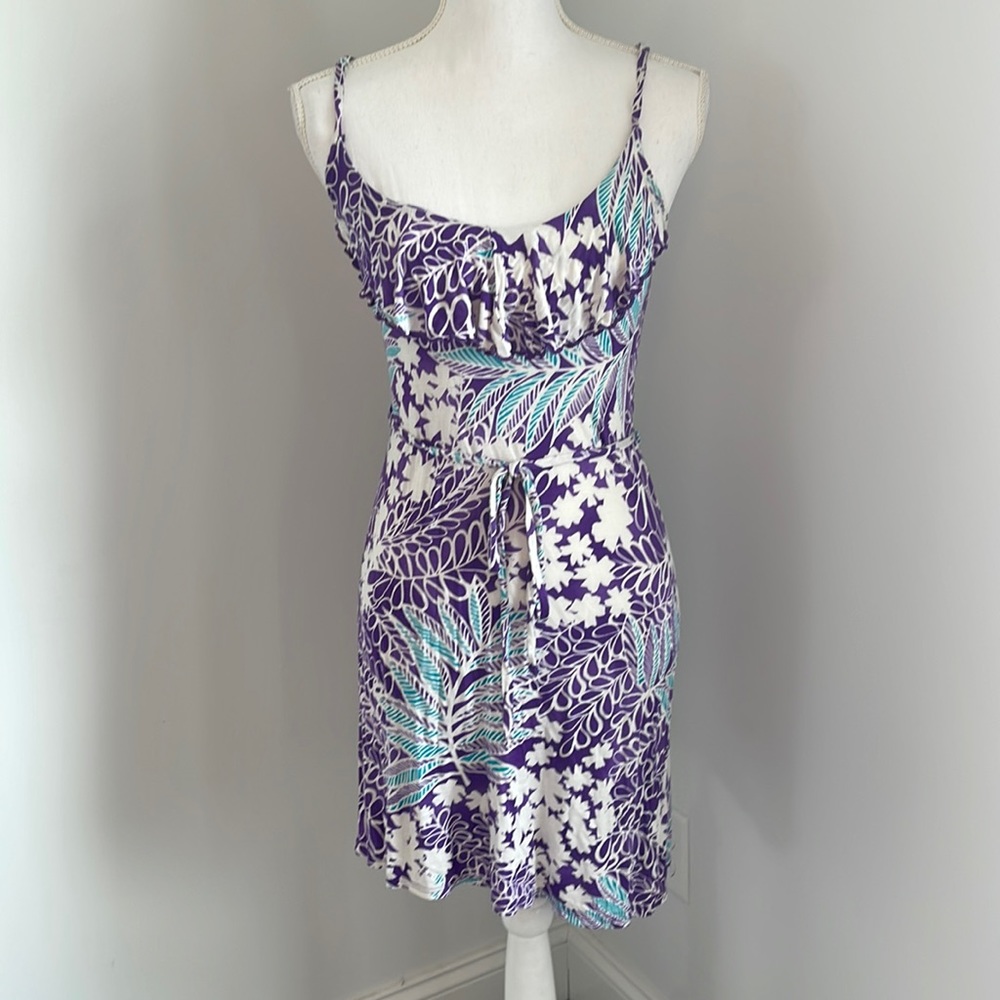 Women’s tropical print dress
